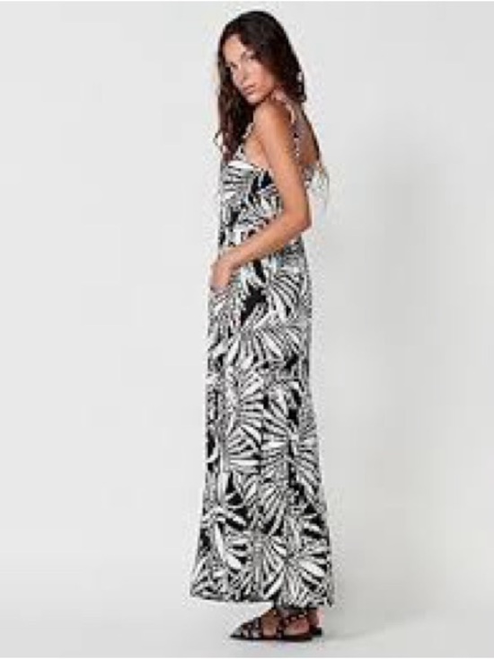 Max Studio Dresses & Skirts - Max Studio Coastal Racerback Long Maxi Borderprint Dress.